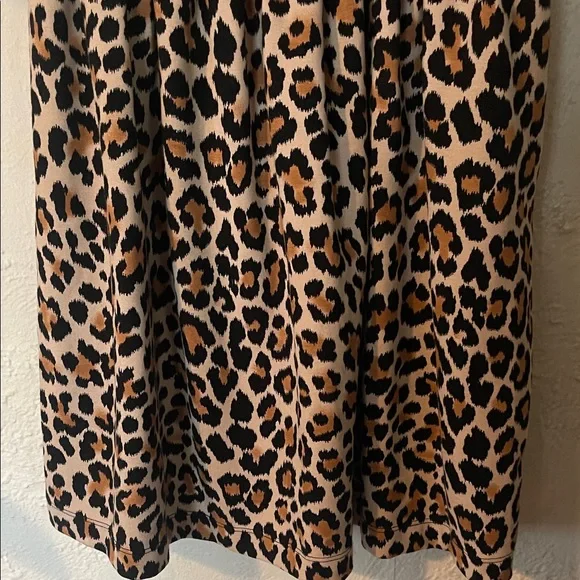 Kate Spade Leopard Print Dress with Red Flower - Picture 4 of 8